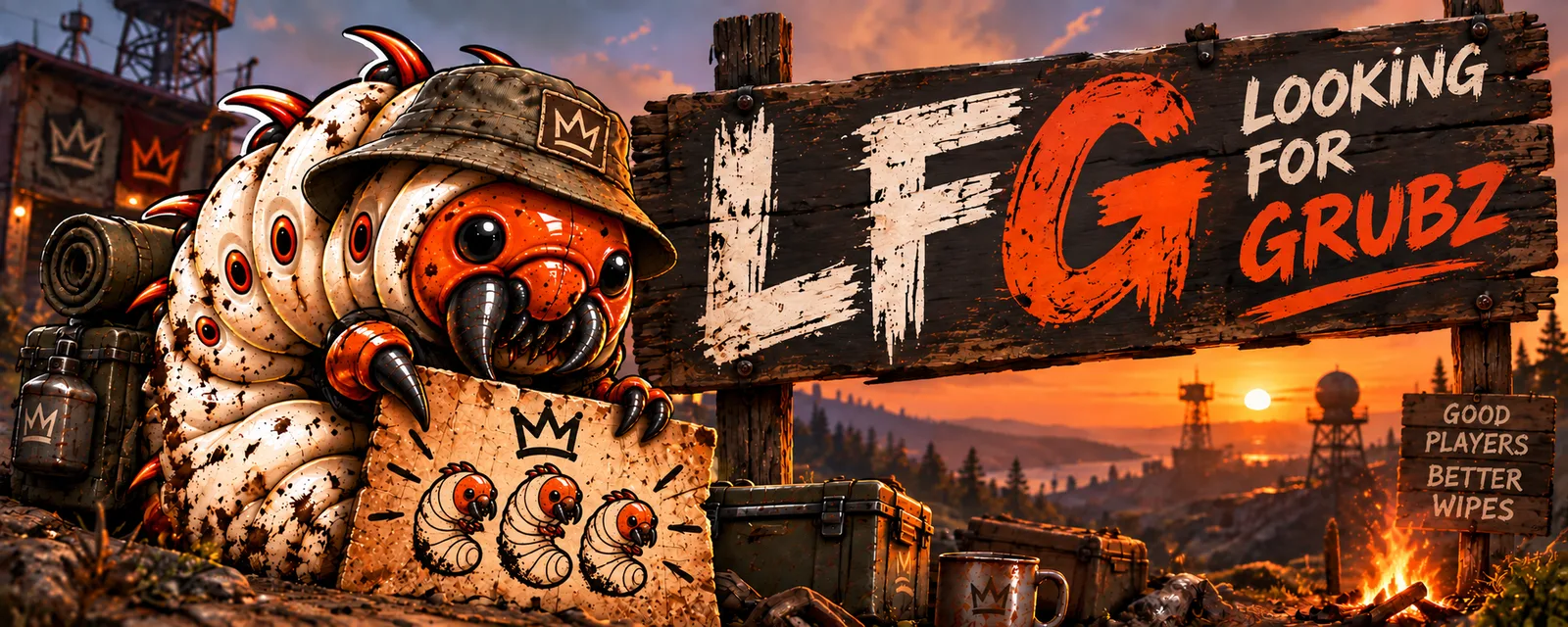 LFG — looking for grubz